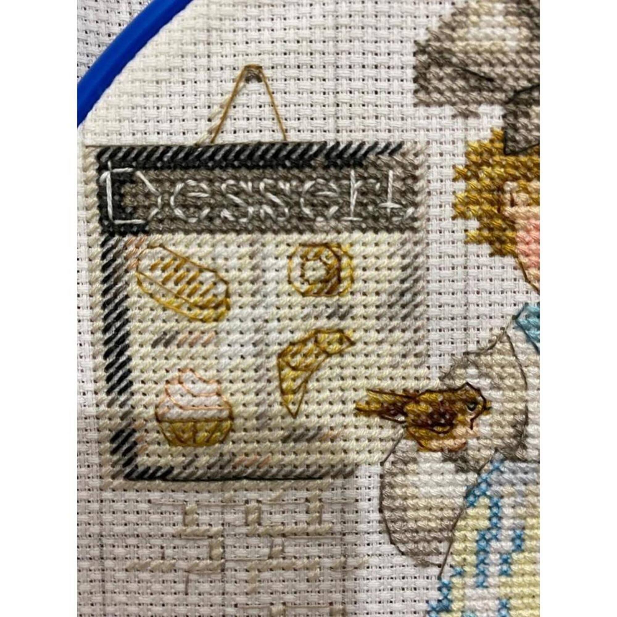 Alisa Pastry Chef Cross Stitch Kit